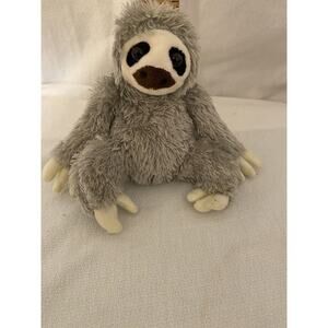 Sloth Plush 5 Inch Peter Pauper Press Stuffed Animal Toy Gray